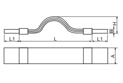 銅伸縮節(jié)示意圖 銅伸縮節(jié)示意圖