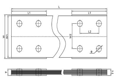 銅軟連接樣品圖 銅軟連接樣品圖