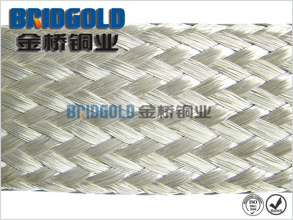 表面平整無毛刺破洞的金橋銅編織線 表面平整無毛刺破洞的金橋銅編織線