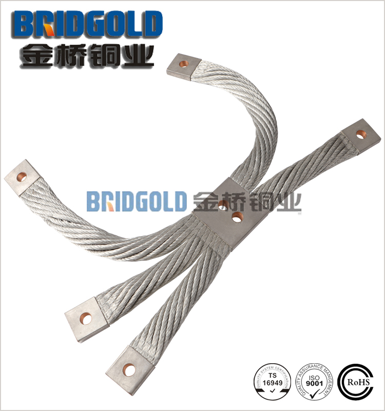 外表整潔的金橋鍍錫銅絞線軟連接 外表整潔的金橋鍍錫銅絞線軟連接