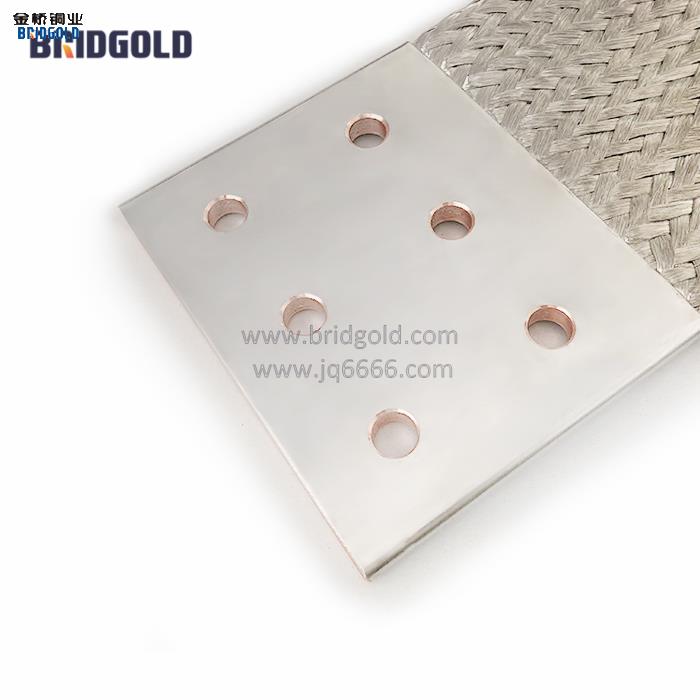 客戶到金橋銅業(yè)考察了就直接下單,還促成了銅編織帶軟連接長期合作??！