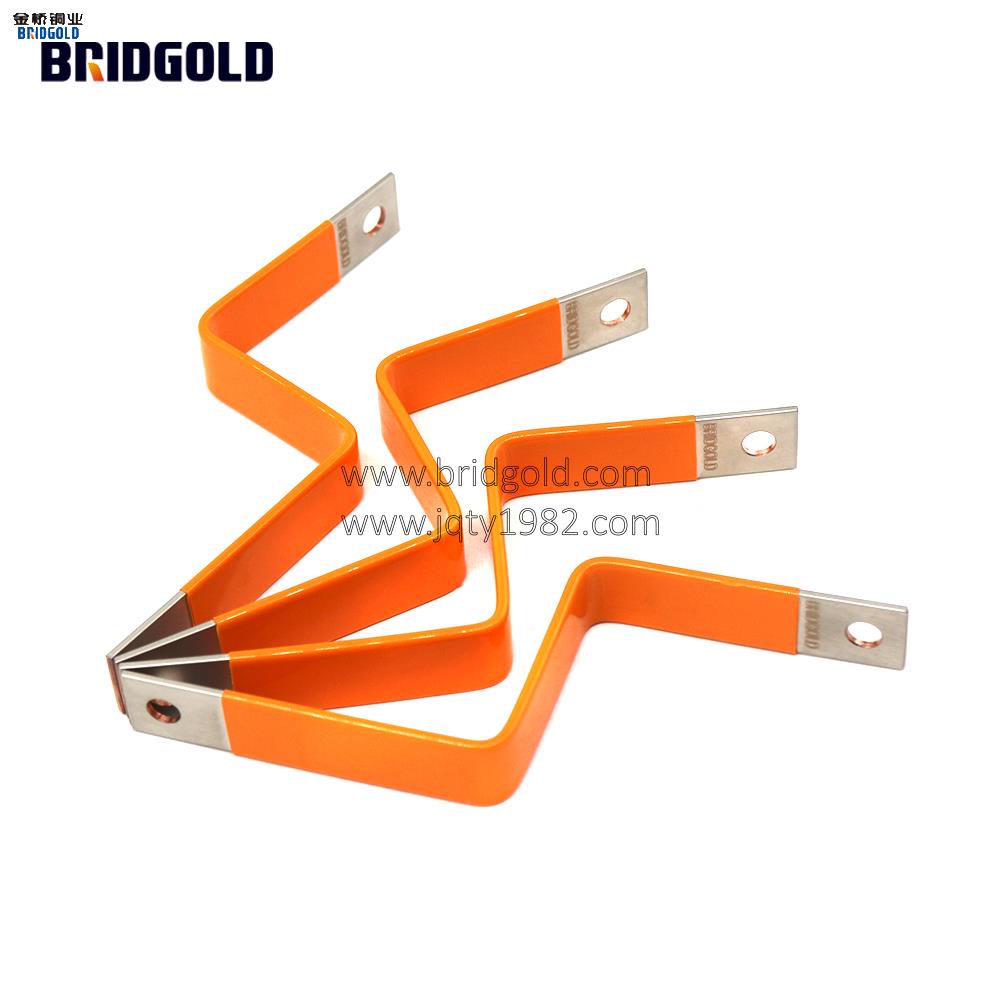 硬連接汽車電池硬銅排 擠塑銅排硬連接 新能源汽車連接排